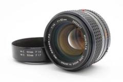【バブルボケ】動作◎ ミノルタ MD 50mm F1.4 820 バブルボケ狙えちゃうかもよ！人気のないMINOLTA NEW MD 50mm F1