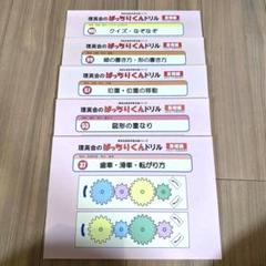 理英会　ばっちりくんドリル　基礎編セット全55巻セット 家庭学習セットA｜小学校受験 合格対策問題集・教材の理英会