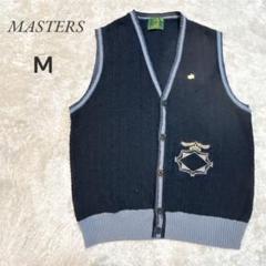 【マスターズ】MASTERS メンズ ベスト M ネイビー