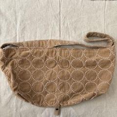 ミナペルホネン タンバリンベージュ ハンドメイドボディバッグ