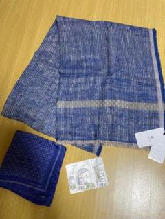 インド最高級　The Yarn Story マフラー　ハンカチ　ファインコットン
