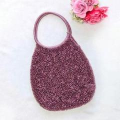 ✨美品✨ アンテプリマ ピンク ワイヤーバッグ ハンドバッグ