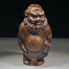 鍾馗様一刀彫　伝統工芸品　彫刻　昭和　当時物 オブジェ　飾り物　流木　置物 2025年最新】Yahoo!オークション -鍾馗(彫刻、オブジェ)の中古品