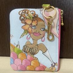 ♡12㎝ファスナーマーメイドチャームポーチ♡ ハンドメイド　ロラライハリス