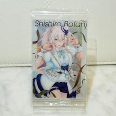 R*u様 獅白ぼたん 直筆サイン入り　色紙 直筆】 獅白ぼたん 100万人記念 直筆サイン＆箔押し複製