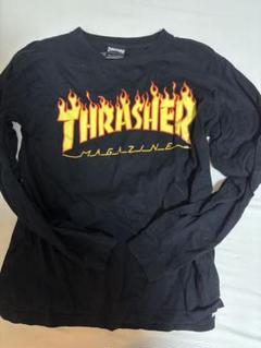 THRASHER × WIND AND SEA フレイム 長袖Tシャツ S THRASHER tシャツ FLAME LONG SLEEVE T-SHIRTS/スラッシャー