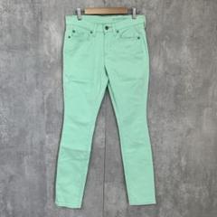 GAP ギャップ プレミアムスキニーパンツ ミントグリーン 春服 コットン混