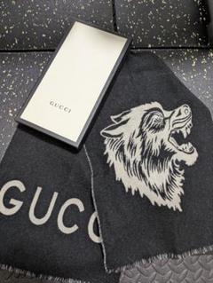 極美品❗️正規GUCCIマフラー✨グッチマフラー　メンズ　グッチ　マフラー メンズ ハイブランド マフラー | おしゃれ スカーフ | グッチ