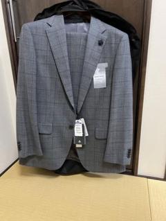 安価 未使用品】HILTONビジネススーツAB6 上下 グレー＋茶セット スーツ