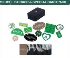 GOT7 NESTFEST バンコク MD ステッカー & SP カード パック