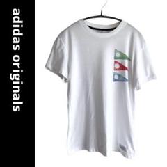 ☆アディダスオリジナルス☆ 半袖プリントTシャツ 白T Aライン
