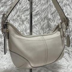 COACHソーホー ホワイトレザー バッグ F10192今からの季節にピッタリ COACHソーホー ホワイトレザー バッグ F10192今からの季節にピッタリ