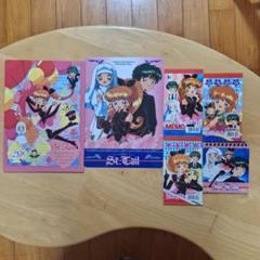 怪盗セイント・テール メモ帳 ノート 下敷きセット 当時物