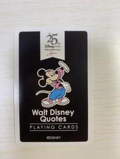 ディズニーストア25周年記念 非売品トランプ コンプリート ディズニーストア25周年記念 非売品トランプ コンプリート トランプ