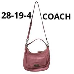 【美品】COACH コーチ レザー ワンショルダーバッグ 2WAY