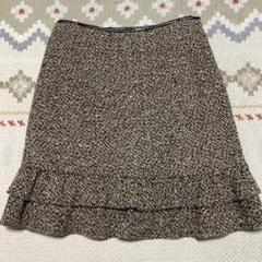 【美品】エムズグレーシー♡ツィードスカート　40 M'S GRACY - エムズグレイシー 817369 スカート 40 ブラック