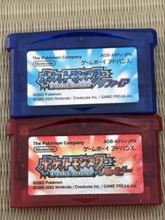 ポケットモンスター ルビー サファイア　ゲームボーイアドバンス　ポケモン　GBA