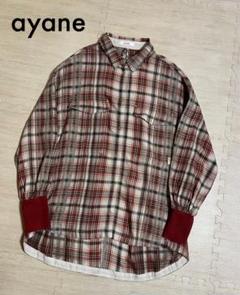 ayane 【アヤン】フランス製生地　チェックシャツのサムネイル