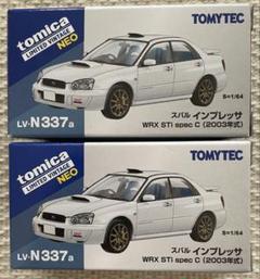 トミカリミテッドヴィンテージ スバル 涙目インプレッサ WRX STi 白 2台 m31517851147_1.jpg?1752885225