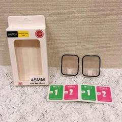 Apple Watch 7/8 ケース アップルウォッチ 45mm クリア