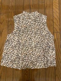 オシャレ☆MACPHEE】ベージュレオパードカーディガンサイズ1