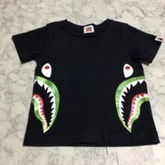 BAPE KIDS サメプリント Tシャツ 90cm