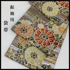 ◎mo-1047　袋帯　振袖用　長さ442　幅31　7-15 ⚫︎mo-1047 袋帯振袖用長さ442 幅31 9-9
