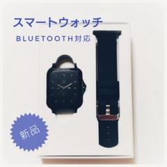 FIPRIN7082 スマートウォッチ 1.85インチ ブラック