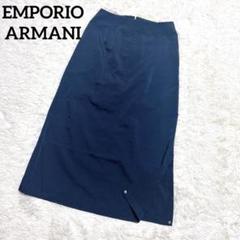 新品未使用イタリア製40エンポリオアルマーニ　シルク100% フレアミニスカート ARMANI COLLEZIONI - アルマーニ コレツォーニ イタリア製