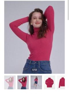 Tostalgic clothing Turtle knit pink ピンク Tostalgic clothing Turtle knit pink ピンク - メルカリ
