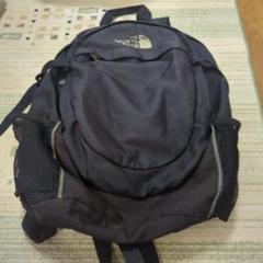 THE NORTH FACE 黒リュック メッシュポケット付き