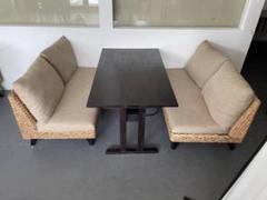 アジアン家具 ソファーダイニングセット④ TA2133