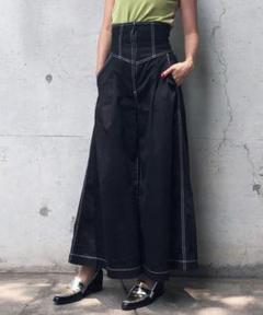 【美品】AMERIビンテージ柄ワイドパンツ Ameri VINTAGE - 花柄 ワイドパンツの通販 by さき's shop
