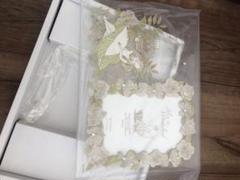 新品未使用！アリスのクリアガラス写真たて