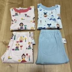 ユニクロ　長袖パジャマ　プリンセス　アナ雪　2枚セット　サイズ110 美品