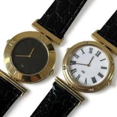 稼働品✨SEIKO メンズ 時計 ハナエモリ コラボ リバーシブル Wフェイス 稼働品✨SEIKO メンズ 時計 ハナエモリ コラボ リバーシブル W