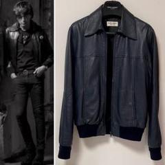 16AW サンローランパリ Vマガ レザージャケット 44 エディスリマン by 16AW サンローランパリ Vマガ レザージャケット 44 エディスリマン by