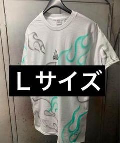 【LOVE EAR ART】イベント限定 フレームＴシャツ グリーン Ｌサイズ