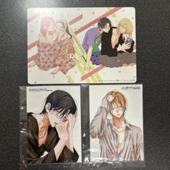 春の嵐とモンスター 野良猫と狼 特典 ブロマイド ビジュアルボード