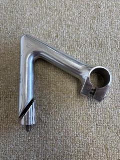 希少 美品 ロングステム NITTO NJS 競輪 130mm 58度 ステム 美品 希少 ロング ステム NITTO 日東 NJS 認定 130mm 58度-お