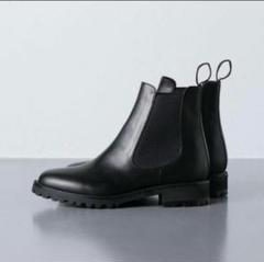 未使用級☆UNITED ARROWS サイドゴアブーツ レザー ショートブーツ レザー サイドゴアブーツ