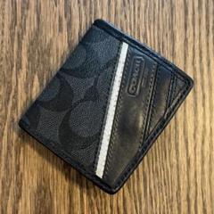 ☆新品未使用品✨　COACH がま口ブラックレザー コインケース 2025年最新】コーチ がま口 コインケースの人気アイテム - メルカリ