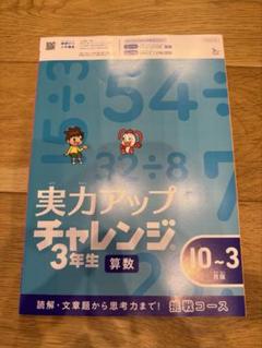 2024年度　実力アップチャレンジ 3年生 10月ー3月　進研ゼミ小学講座