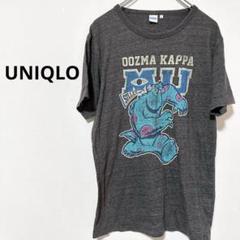 ユニクロ Tシャツ モンスターズウィンク プリント Lサイズ 半袖 グレー