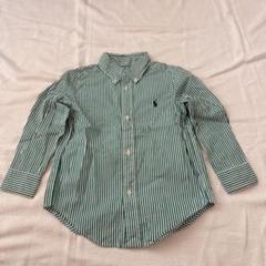 【美品】POLO RALPH LAUREN ボタンダウンシャツ 100 3T