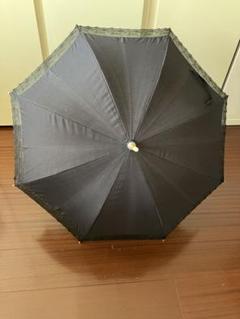 日傘ブラック黒　レース