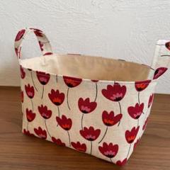 ☆ハンドメイド 布バスケット(小)☆