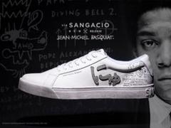 限定コラボ　にゅ〜ず 　SANGACIO　×　BASQUIAT　 26センチ にゅSG『Basquiat』 | SANGACIO