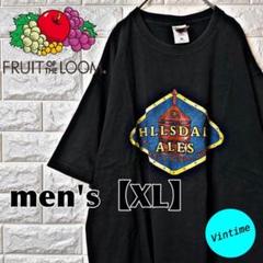 AH217【FRUIT OF THE LOOM】プリントTシャツ【メンズXL】