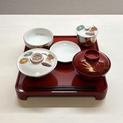 【再・値下げ】お食い初め　九谷焼　子供揃　福寿かぶと　男の子用 imgrc0095855823.jpg